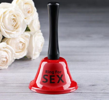 Колокольчик настольный "Ring for a sex"